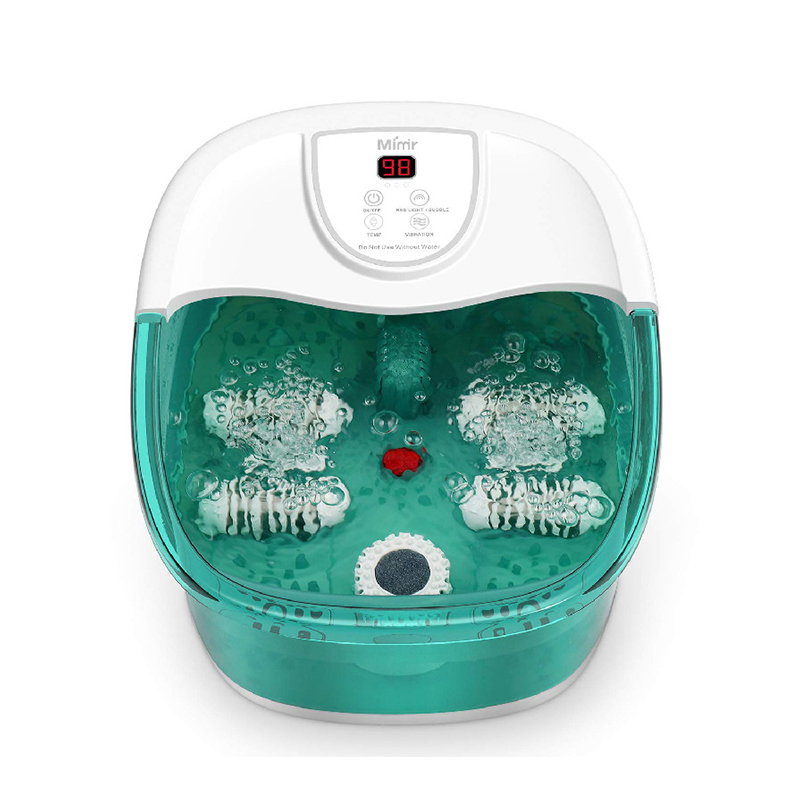 MM-20A-3 lábmasszírozó melegítővel és négy nagy masszírozóhengerrel