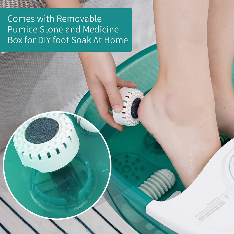 MM-20A-3 lábmasszírozó melegítővel és négy nagy masszírozóhengerrel