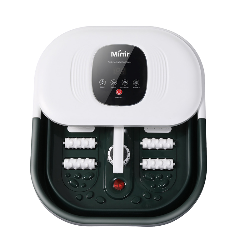 MZD-22B-1 összecsukható lábfürdő gép habkővel a láb relaxáló masszázsához