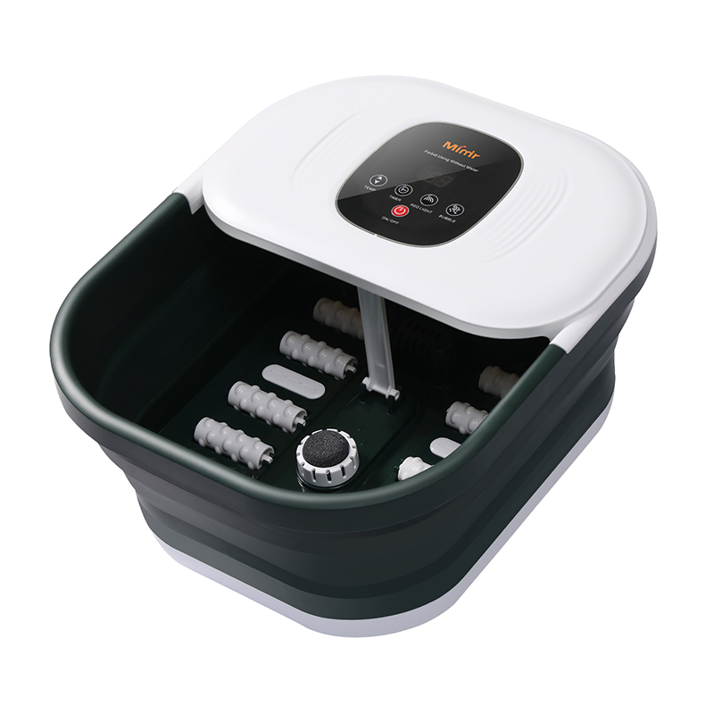 MZD-22B-1 összecsukható lábfürdő gép habkővel a láb relaxáló masszázsához
