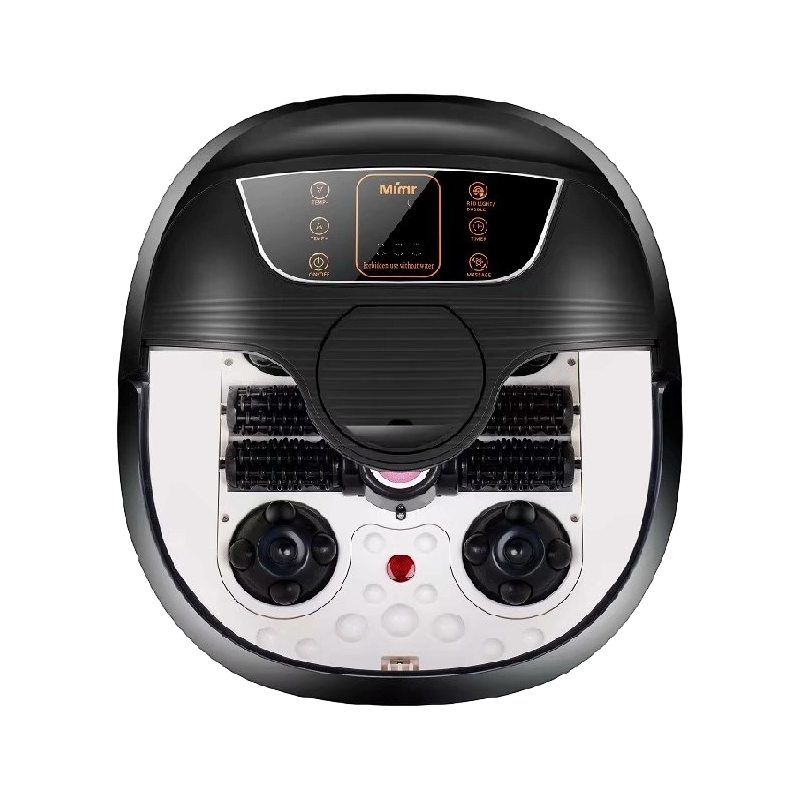 MM-18C automata lábfürdő masszázsgép 8db masszírozó hengerrel és habkővel