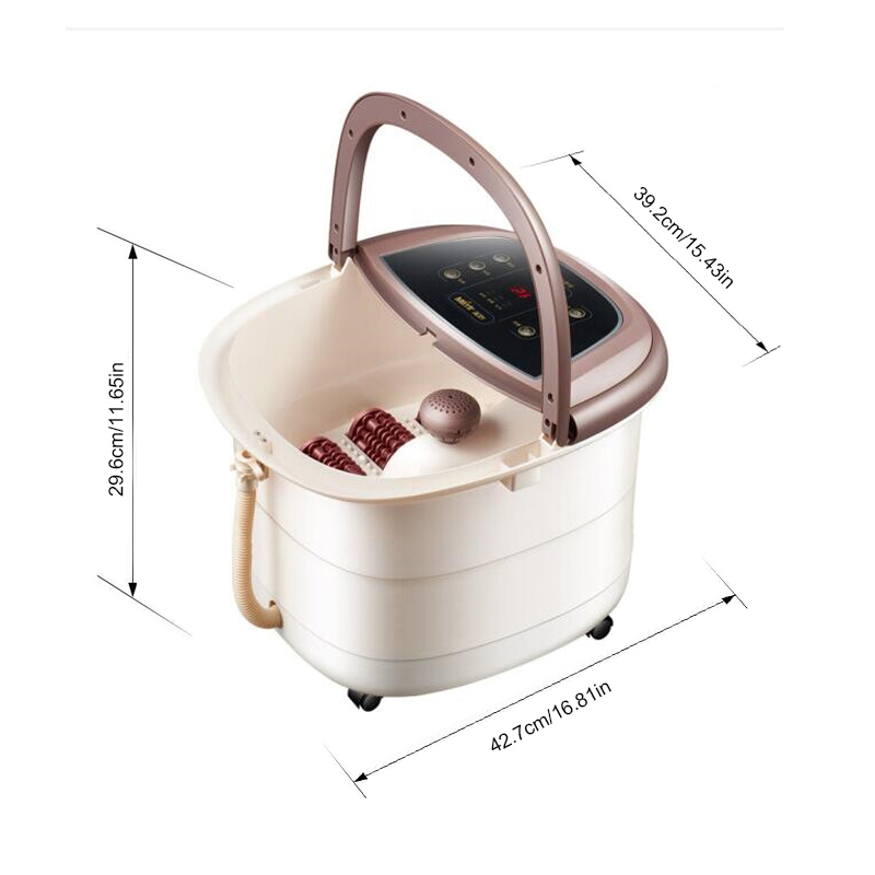 JD-618 automata lábmasszírozógép forgó masszírozó görgőkkel