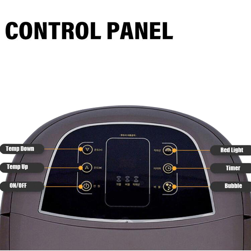 JD-618 automata lábmasszírozógép forgó masszírozó görgőkkel